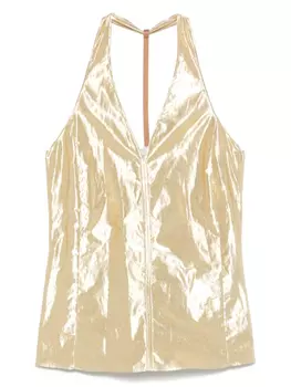 Топ без рукавов Alysi, золотой
