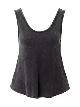 Топ без рукавов AMERICAN VINTAGE Top Sonoma, пятнистый черный