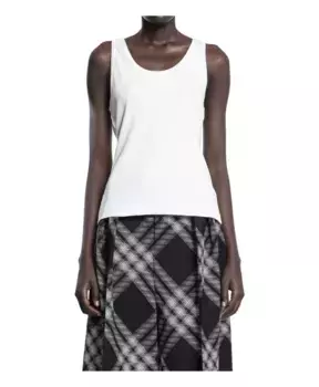 Топ без рукавов Burberry, белый