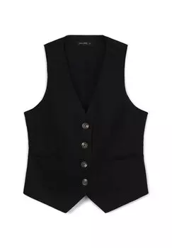 Топ без рукавов Calliope, черный