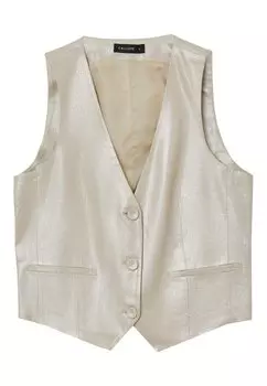 Топ без рукавов Calliope, серебряный