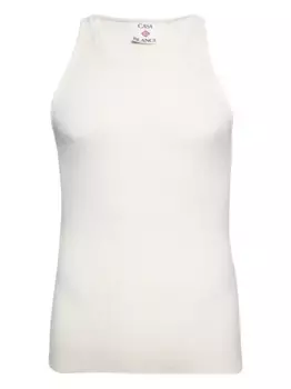 Топ без рукавов CASABLANCA, белый