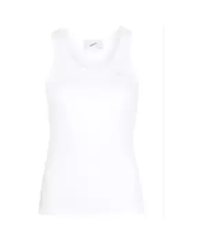 Топ без рукавов Coperni, белый