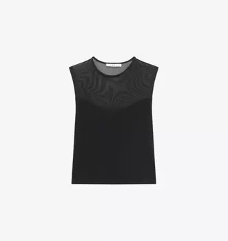 Топ без рукавов Daelle из сетки Iro, цвет bla01