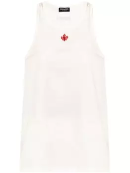 Топ без рукавов Dsquared2, белый