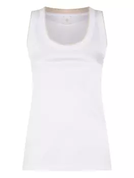 Топ без рукавов Eleventy, белый