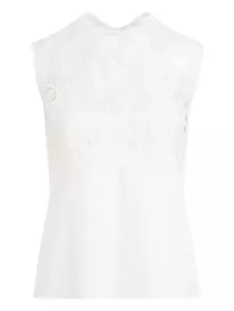 Топ без рукавов Fabiana Filippi, белый