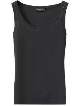 Топ без рукавов Fabiana Filippi, синий