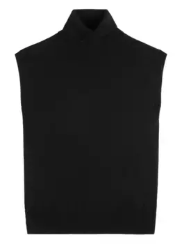 Топ без рукавов Fay, черный