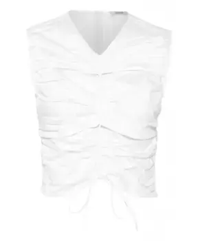 Топ без рукавов Gestuz, белый