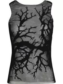 Топ без рукавов Gloria Coelho, черный