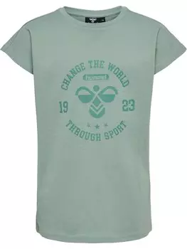 Топ без рукавов Hummel Shirt, цвет petrol