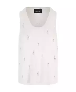 Топ без рукавов из сливочного масла Barrow, белый