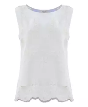 Топ без рукавов Kocca, белый