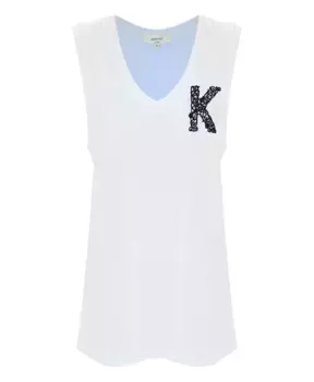 Топ без рукавов Kocca, белый