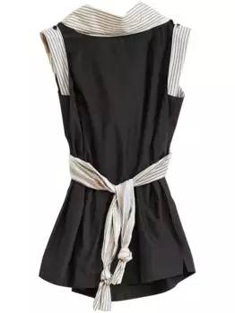 Топ без рукавов LEMAIRE, черный