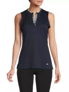 Топ без рукавов Leya J.Lindeberg, темно-синий