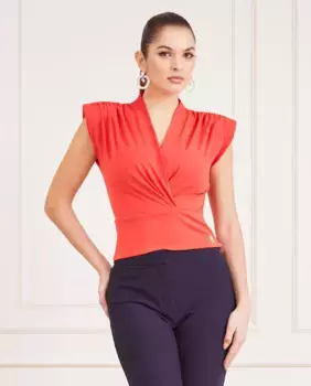 Топ без рукавов Marciano by Guess, оранжевый