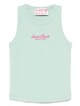 Топ без рукавов MC2 Saint Barth Kids, зеленый