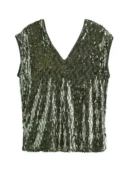 Топ без рукавов Next Top, зеленый