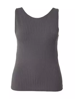 Топ без рукавов ONLY Carmakoma Top CARESA, темно-серый