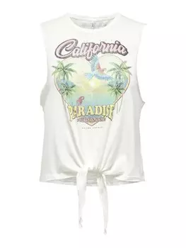 Топ без рукавов ONLY Top, белый