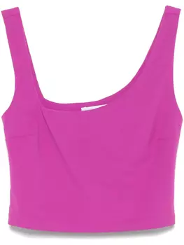 Топ без рукавов Patrizia Pepe, фиолетовый