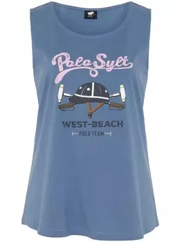 Топ без рукавов Polo Sylt Top, синий