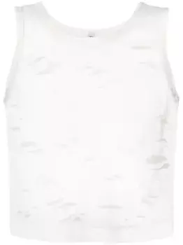 Топ без рукавов R13, белый