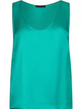 Топ без рукавов с круглым вырезом LIU JO, синий
