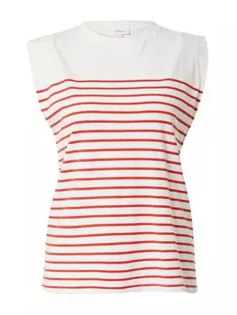 Топ без рукавов s.Oliver Top, цвет dark orange