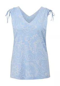 Топ без рукавов s.Oliver Top, синий