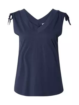 Топ без рукавов s.Oliver Top, темно-синий