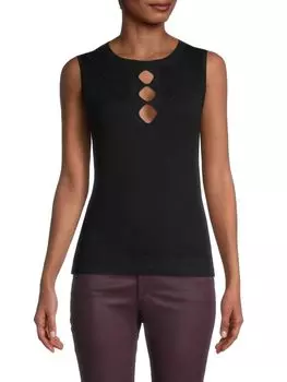 Топ без рукавов с пуантелями Joseph A Black