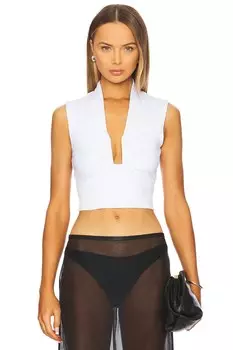 Топ без рукавов с собранной проволокой Susana Monaco, sugar