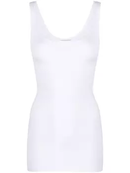 Топ без рукавов с U-образным вырезом Hanro, белый