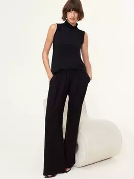 Топ без рукавов с высоким воротником Pauline Baukjen, икра черная