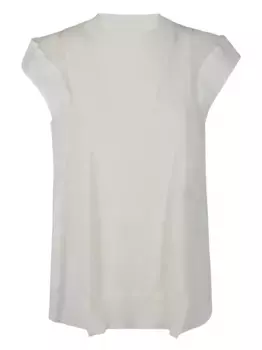 Топ без рукавов SACAI, белый