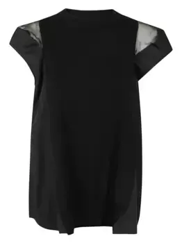 Топ без рукавов SACAI, черный