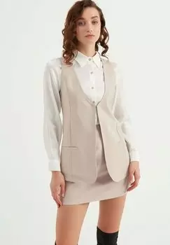 Топ без рукавов SLEEVELESS WITH POCKETS Herita, бежевый