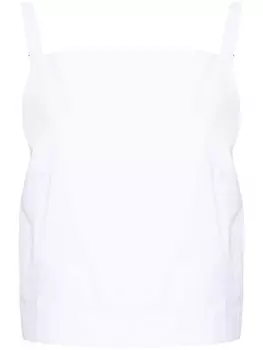 Топ без рукавов Sportmax, белый
