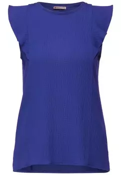 Топ без рукавов STREET ONE Top, королевский синий