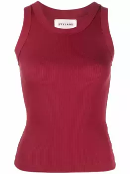 Топ без рукавов STYLAND, красный