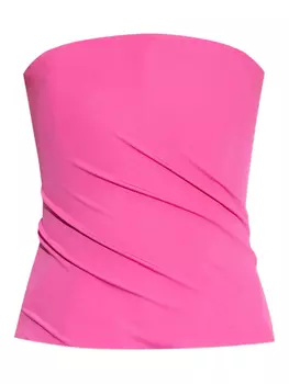 Топ без рукавов Versace, розовый