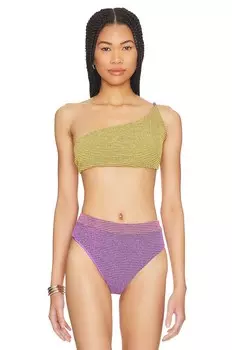 Топ бикини Agua Bendita Tulip, желтый