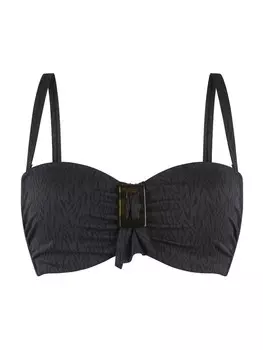 Топ бикини-балконет LingaDore, черный