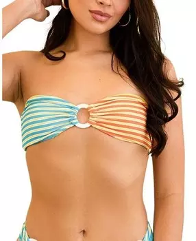 Топ бикини-бандо Dippin' Daisy's Lotus, мультиколор