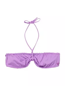 Топ-бикини-бандо Pull&Bear, цвет Orchid