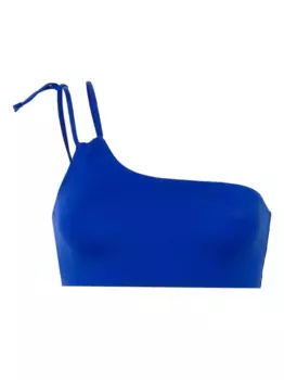 Топ бикини Bass асимметричного кроя ERES, синий