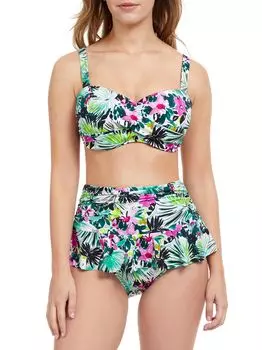 Топ бикини Beautiful Day с D-образными чашечками Profile By Gottex, зеленый